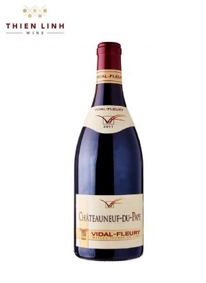 Rượu vang Vidal Fleury Chateauneuf Du Pape 2015